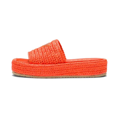(W) Prada Platform Fashion Slide 'Orange'