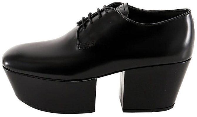 (Women) Prada Platform Fashion Sneaker 'Black Leather' 1E722M_P39_F0002 Buy (Women) Prada Platform Fashion Sneaker 'Black Leather' 1E722M_P39_F0002