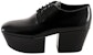 (W) Sneaker Fesyen Platform Prada 'Kulit Hitam' 1E722M_P39_F0002
