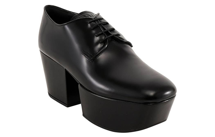 Lookbook (W) Prada Platform Mode Sneakers ''Zwart Leer'' 1E722M_P39_F0002