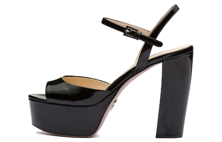 Buy (W) Prada Platform Hoge Hakken Zwart ''Fashion Slide'' 1XP49B_069_F0002_F_115