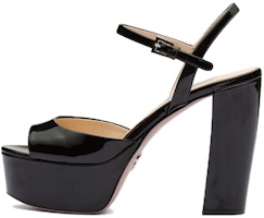 (Women) Prada Platform High Heel Black 'Fashion Slide' 1XP49B_069_F0002_F_115 (Women) Prada Platform High Heel Black 'Fashion Slide' 1XP49B_069_F0002_F_115