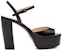 (W) Prada Tumit Tinggi Platform Hitam 'Fesyen Slide' 1XP49B_069_F0002_F_115