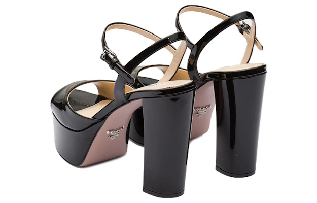 (W) Prada Platform Hoge Hakken Zwart ''Fashion Slide'' 1XP49B_069_F0002_F_115 Shop (W) Prada Platform Hoge Hakken Zwart ''Fashion Slide'' 1XP49B_069_F0002_F_115