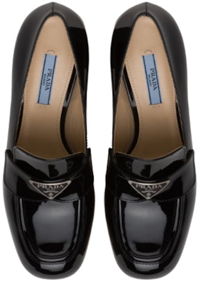 PRADA 普拉達 亮皮厚底高跟鞋 女款 黑色 Shop PRADA 普拉達 亮皮厚底高跟鞋 女款 黑色