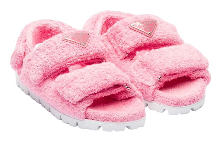 (W) Prada Platform Velcro Sandals 'Pink Fashion' 圖 3
