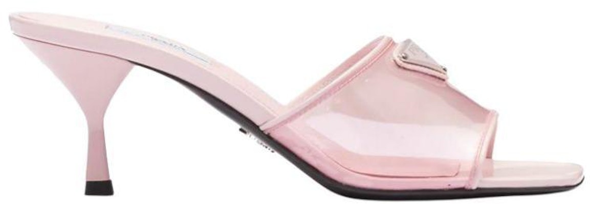 (W) Sandal Mule Prada Plexiglas 65mm Kulit Patent Merah Jambu Alabaster 1XX644_3N09_F0E18_F_065 Order (W) Sandal Mule Prada Plexiglas 65mm Kulit Patent Merah Jambu Alabaster 1XX644_3N09_F0E18_F_065