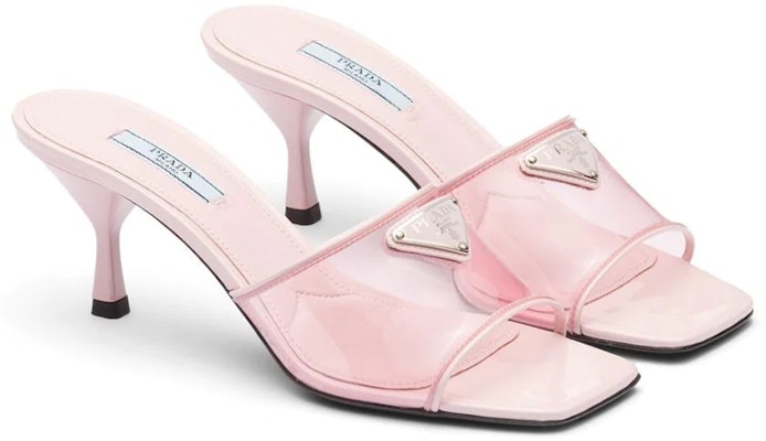 (W) Sandal Mule Prada Plexiglas 65mm Kulit Patent Merah Jambu Alabaster 1XX644_3N09_F0E18_F_065 Lookbook (W) Sandal Mule Prada Plexiglas 65mm Kulit Patent Merah Jambu Alabaster 1XX644_3N09_F0E18_F_065