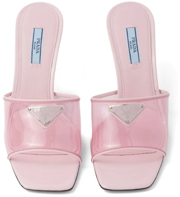 (Women) Prada Plexiglas 65mm Mule Sandals Alabaster Pink Patent Leather 1XX644_3N09_F0E18_F_065 Shop (Women) Prada Plexiglas 65mm Mule Sandals Alabaster Pink Patent Leather 1XX644_3N09_F0E18_F_065