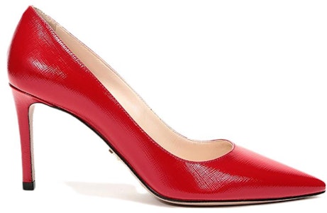PRADA 普拉達 皮革淺口尖頭高跟鞋 女款 紅色 Order PRADA 普拉達 皮革淺口尖頭高跟鞋 女款 紅色