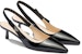 (W) Prada Tumit Kucing Kulit Lak Berhujung Runcing 'Hitam' 1I190N_069_F0002_F_045