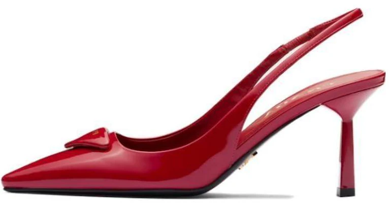 (W) Prada Spitse Patentleren Stiletto ''Kersenrood'' 1I901M_JHR_F0E06_F_A075 Buy (W) Prada Spitse Patentleren Stiletto ''Kersenrood'' 1I901M_JHR_F0E06_F_A075