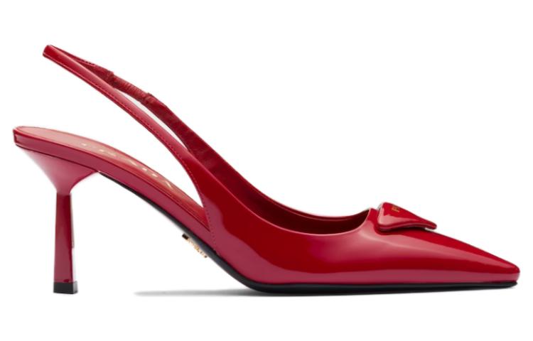 Order (W) Prada Spitse Patentleren Stiletto ''Kersenrood'' 1I901M_JHR_F0E06_F_A075