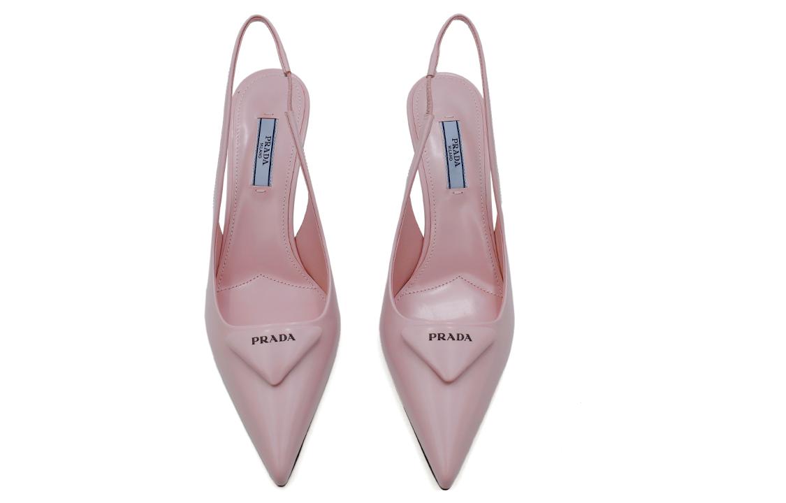 Shop (W) Prada Puntige Slip-On Stiletto 7,5cm ''Poederroze'' 1I901M_055_F0E18