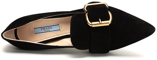 (W) 프라다 스웨이드 프린지 버클 펌프스 (블랙) 1S773L_008_F0002_F_085 Purchase (W) 프라다 스웨이드 프린지 버클 펌프스 (블랙) 1S773L_008_F0002_F_085