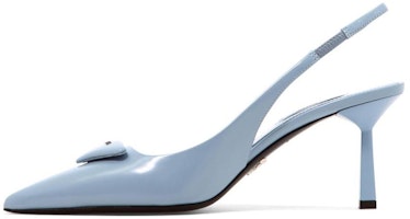 (Women) Prada Pointed Toe Slingback Stiletto 'Light Blue' 1I901M_055_F0076 (Women) Prada Pointed Toe Slingback Stiletto 'Light Blue' 1I901M_055_F0076
