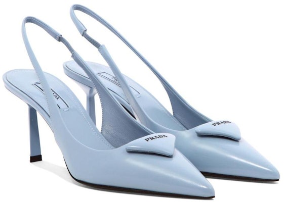 (W) Prada Tumit Tinggi Runcing 'Biru Muda' 1I901M_055_F0076 Lookbook (W) Prada Tumit Tinggi Runcing 'Biru Muda' 1I901M_055_F0076