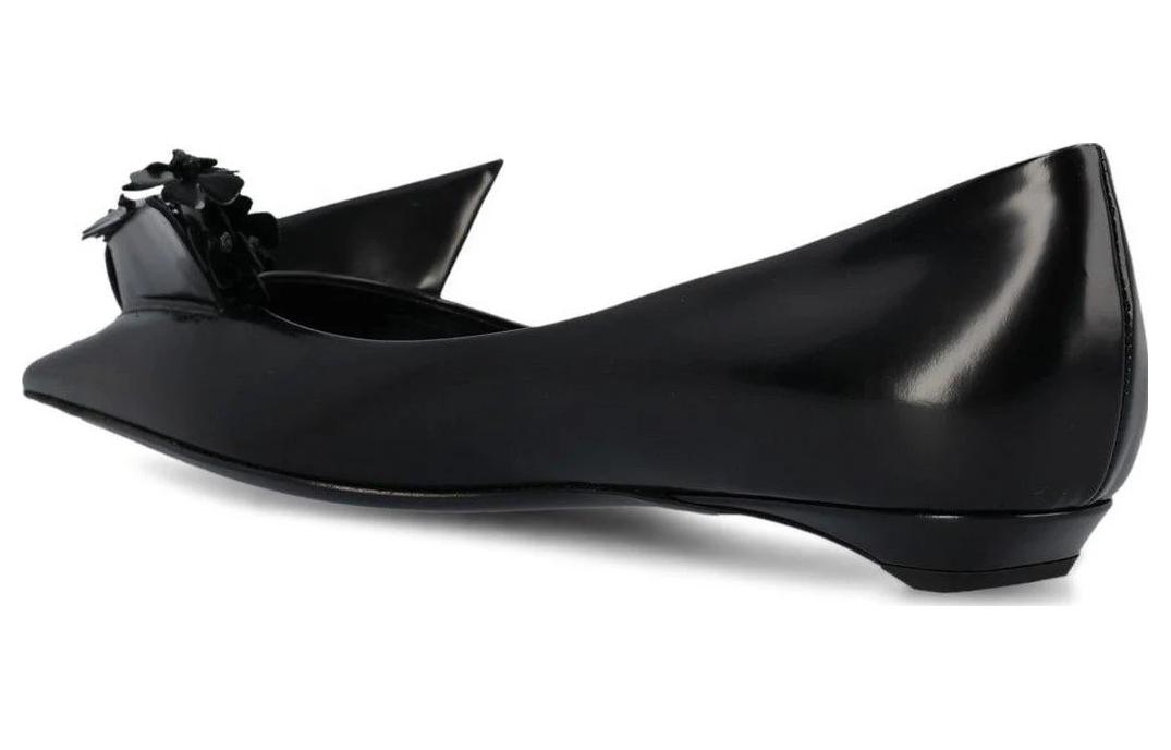 (W) Prada Pointed Toe Slip-On 'Black' 圖 4