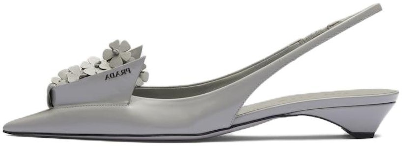 (W) Prada Zapatos Puntudos Sin Cordones 'Gris Metálico' 1I317N_055_F0424_F_025 Buy (W) Prada Zapatos Puntudos Sin Cordones 'Gris Metálico' 1I317N_055_F0424_F_025