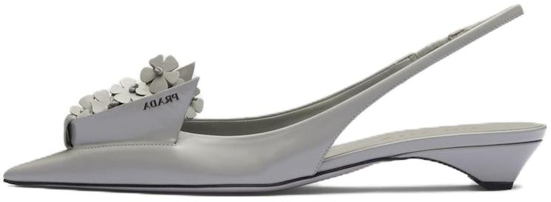 (Women) Prada Pointed Toe Slip-On 'Metallic Grey' 1I317N_055_F0424_F_025 Buy (Women) Prada Pointed Toe Slip-On 'Metallic Grey' 1I317N_055_F0424_F_025