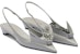 (W) Prada Kasut Slip-On Hujung Tajam 'Kelabu Metalik' 1I317N_055_F0424_F_025