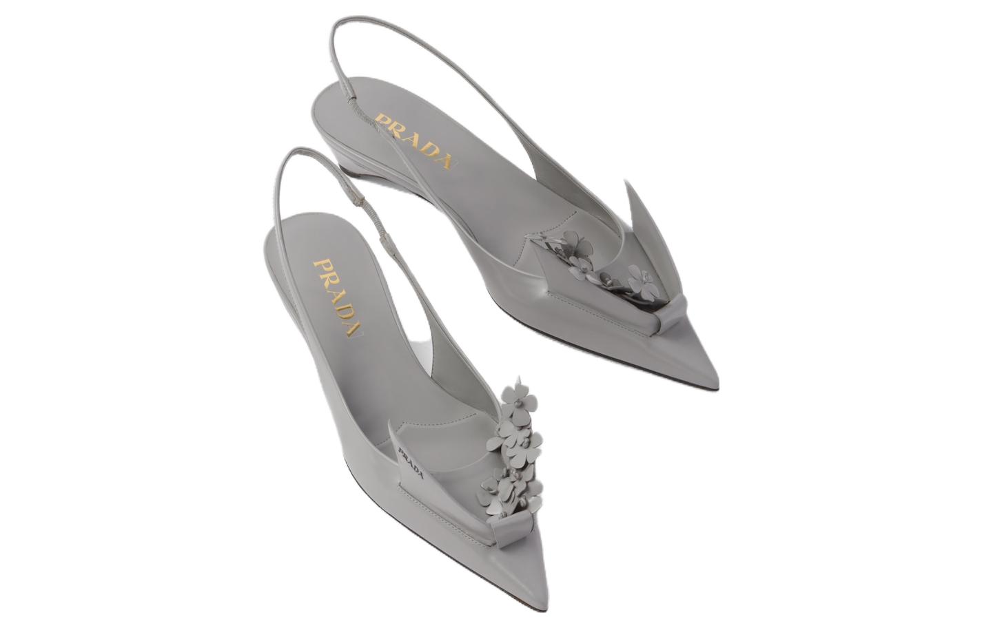 Lookbook (W) Prada Slip-On Ujung Lancip 'Abu Metalik' 1I317N_055_F0424_F_025