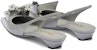 (W) Prada Kasut Slip-On Hujung Tajam 'Kelabu Metalik' 1I317N_055_F0424_F_025
