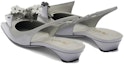 Shop (W) Prada Kasut Slip-On Hujung Tajam 'Kelabu Metalik' 1I317N_055_F0424_F_025
