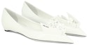 Lookbook (W) Prada Kasut Slip-On Hujung Runcing 'Putih Kasual' 1F291N_055_F0009_F_A015