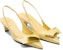 (W) Prada Kasut Tumit Blok Hujung Tirus 4.5cm 'Kuning Terang Patent' 1I318N_055_F0901_F_045