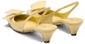 (W) Prada Kasut Tumit Blok Hujung Tirus 4.5cm 'Kuning Terang Patent' 1I318N_055_F0901_F_045