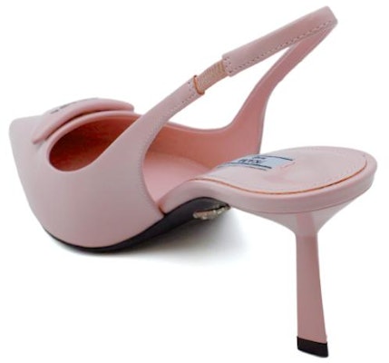(W) Prada Tacón de Aguja Punta Aguda Slip-On 7.5cm 'Rosa Empolvado' 1I901M_055_F0E18 Lookbook (W) Prada Tacón de Aguja Punta Aguda Slip-On 7.5cm 'Rosa Empolvado' 1I901M_055_F0E18