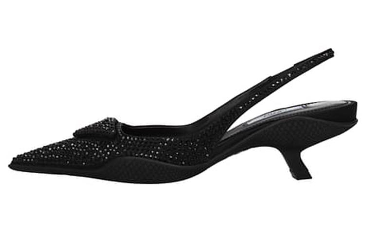 Buy (W) Prada Spitzsocken-Kitten-Heels ''Schwarz'' 4,5cm 1I756M_2AWL_F0002_F_045