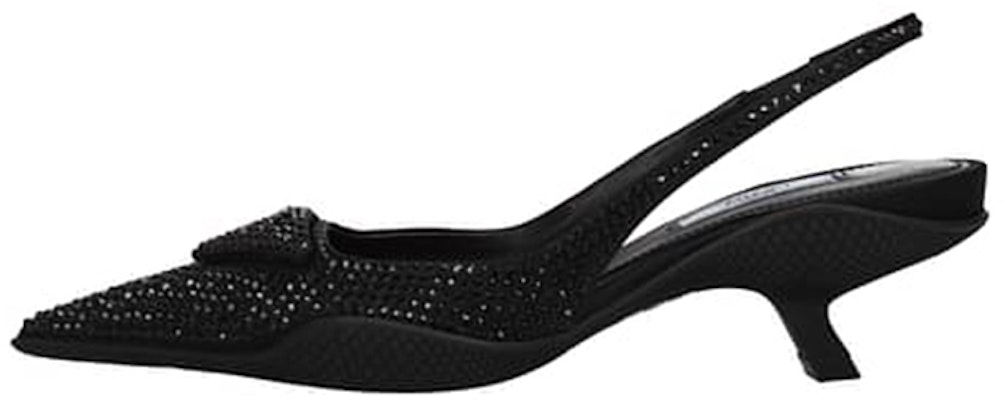 (Women) Prada Pointed Toe Sock Kitten Heels 'Black' 4.5cm 1I756M_2AWL_F0002_F_045 Buy (Women) Prada Pointed Toe Sock Kitten Heels 'Black' 4.5cm 1I756M_2AWL_F0002_F_045