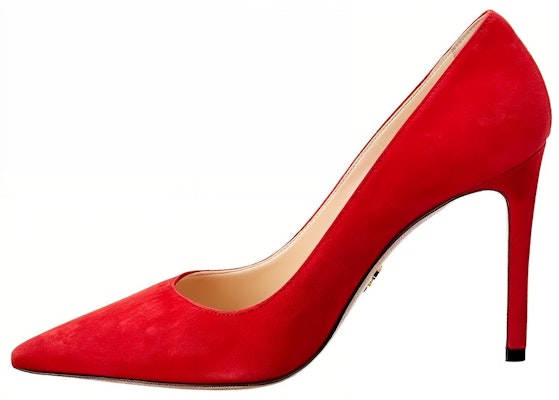 (Women) Prada Pointed Toe Stiletto 'Red Leather' 1I834I008F0011 Buy (Women) Prada Pointed Toe Stiletto 'Red Leather' 1I834I008F0011
