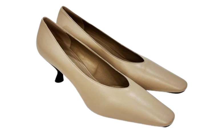 Lookbook (W) Prada Spitse Stiletto Hoge Hakken ''Lichtbruin Leer'' 1I409M_038_F0P3K_F_065