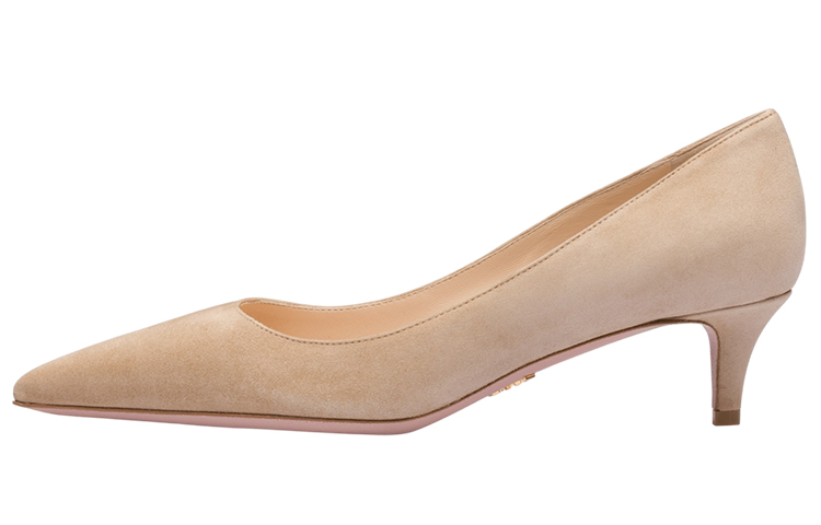 (Women) Prada Pointed Toe Stiletto Mid-Heel 'Beige' 1I834I_008_F0770_F_J045
