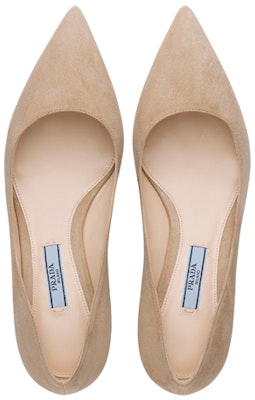(Women) Prada Pointed Toe Stiletto Mid-Heel 'Beige' 1I834I_008_F0770_F_J045 Lookbook (Women) Prada Pointed Toe Stiletto Mid-Heel 'Beige' 1I834I_008_F0770_F_J045