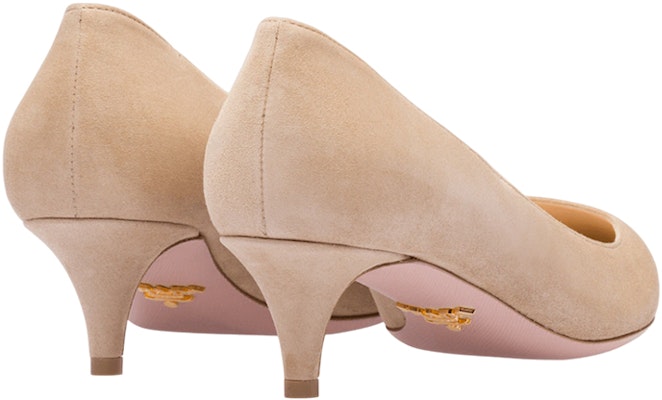 (Women) Prada Pointed Toe Stiletto Mid-Heel 'Beige' 1I834I_008_F0770_F_J045 Shop (Women) Prada Pointed Toe Stiletto Mid-Heel 'Beige' 1I834I_008_F0770_F_J045