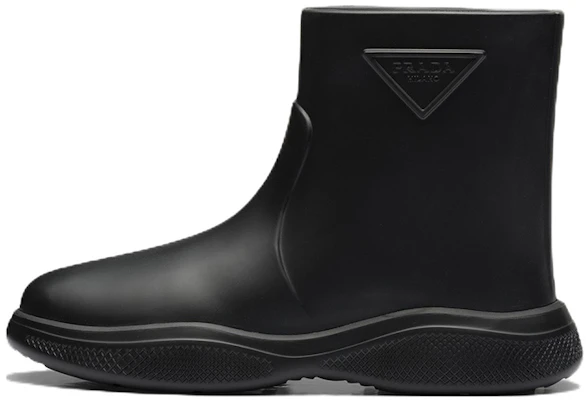(W) Botas de Lluvia Prada Negras de Goma 1T859M_3LKD_F0002_F_025 Buy (W) Botas de Lluvia Prada Negras de Goma 1T859M_3LKD_F0002_F_025
