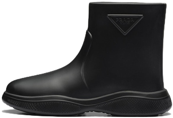 (W) But Pull-On Prada Hujan Booties Hitam Getah 1T859M_3LKD_F0002_F_025 Buy (W) But Pull-On Prada Hujan Booties Hitam Getah 1T859M_3LKD_F0002_F_025