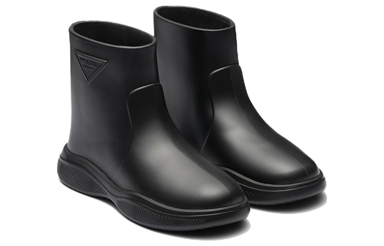 Lookbook (W) Botas de Lluvia Prada Negras de Goma 1T859M_3LKD_F0002_F_025