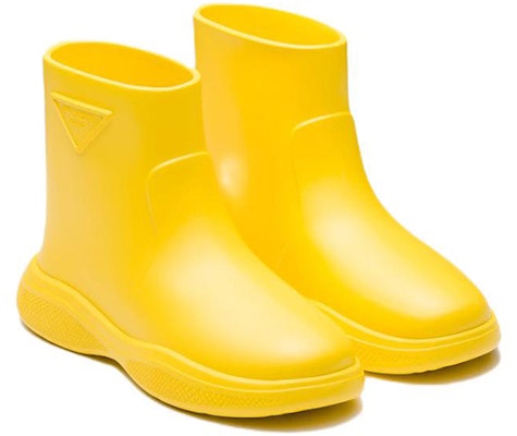 (W) Botas de Lluvia Prada Pull-On Amarillo Goma 1T859M_3LKD_F0377_F_025 Order (W) Botas de Lluvia Prada Pull-On Amarillo Goma 1T859M_3LKD_F0377_F_025