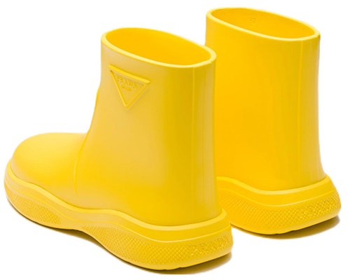 (W) Botas de Lluvia Prada Pull-On Amarillo Goma 1T859M_3LKD_F0377_F_025 Shop (W) Botas de Lluvia Prada Pull-On Amarillo Goma 1T859M_3LKD_F0377_F_025