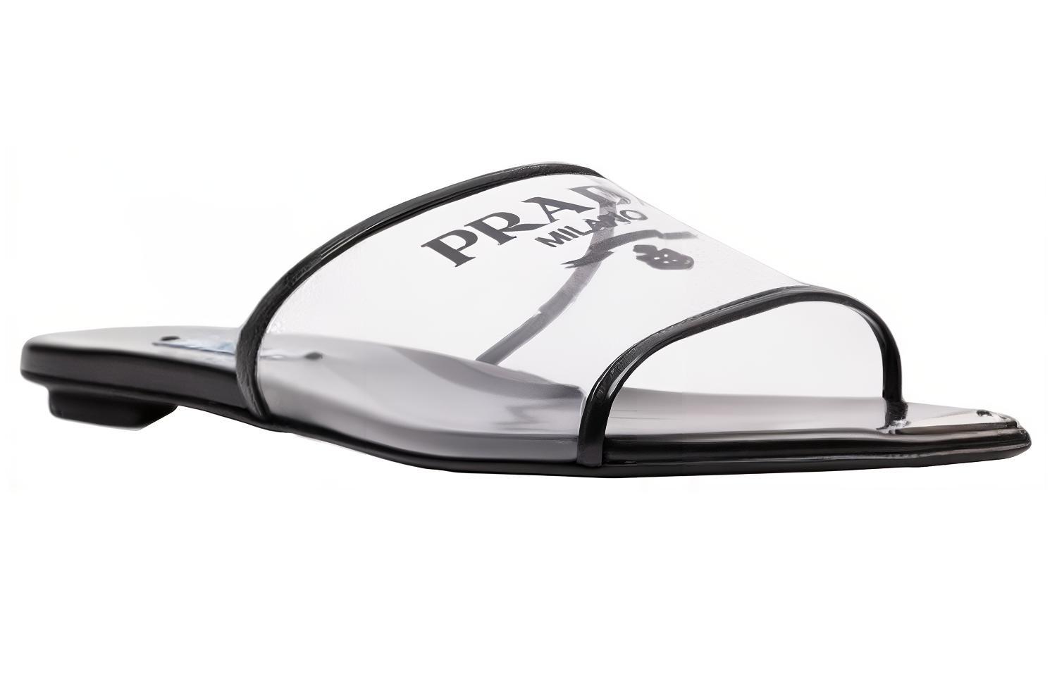 Lookbook (W) プラダ PVC サンダル 「ファッションブラック」 1XX636_3LK3_F0002_F_005