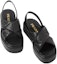 Shop (Women) Prada Quilted Leather Slingback Sandals 'Black' 1XZ749_038_F0002_F_035