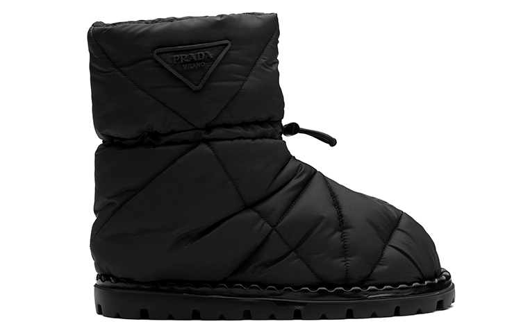 Order (W) Stivali da Neve in Nylon Trapuntato Prada ''Nero''. 1U686M_3LGO_F0002_F_020
