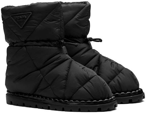 (W) Botas de Nieve Prada Acolchadas de Nylon para Exterior 'Negro' 1U686M_3LGO_F0002_F_020 Lookbook (W) Botas de Nieve Prada Acolchadas de Nylon para Exterior 'Negro' 1U686M_3LGO_F0002_F_020
