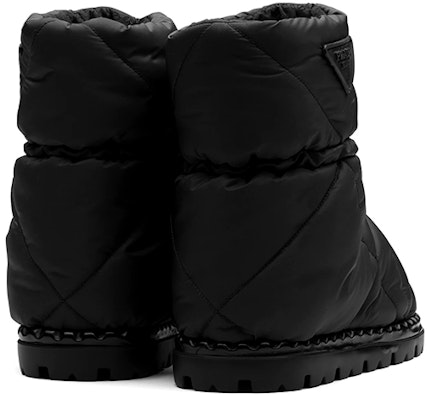 (W) Botas de Nieve Prada Acolchadas de Nylon para Exterior 'Negro' 1U686M_3LGO_F0002_F_020 Purchase (W) Botas de Nieve Prada Acolchadas de Nylon para Exterior 'Negro' 1U686M_3LGO_F0002_F_020