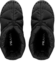 Purchase PRADA 普拉达 絎縫尼龍 戶外休閒雪地靴 女款 黑色